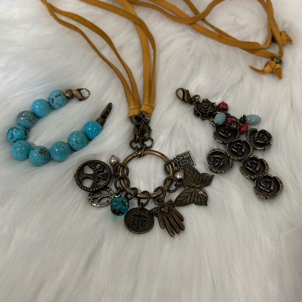 Lenny & Eva 4 pc Pendant Set RARE! - Picture 8 of 16